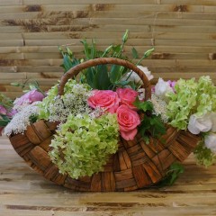 композиция в корзинке