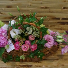 композиция в корзинке