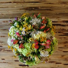 летний букет из полевых цветов