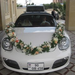 оформление свадебной машины